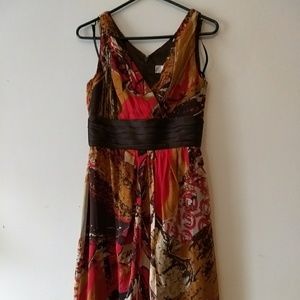 Badgley Mischka sleeveless dress, size 2